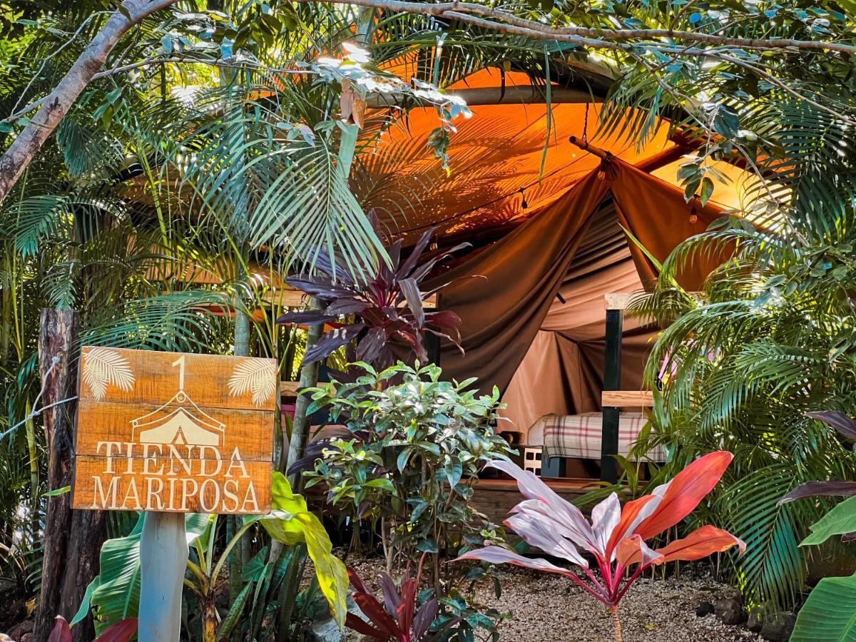 Glamping Hotel Flor Y Bambu Playa Grande Exterior photo