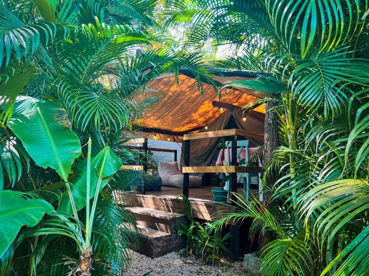 Glamping Hotel Flor Y Bambu Playa Grande Exterior photo