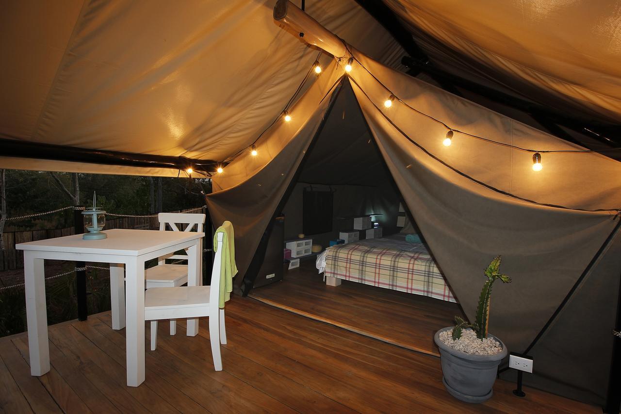 Glamping Hotel Flor Y Bambu Playa Grande Exterior photo